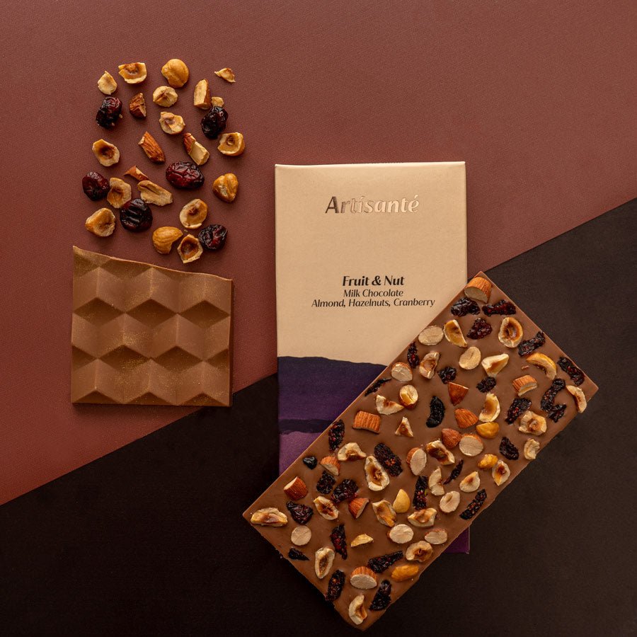 Buy Premium Dry Fruit Chocolate Online In India - Artisanté
– Artisanté.in
Buy Premium Dry Fruit Chocolate Online In India - Artisanté
– Artisanté.in
