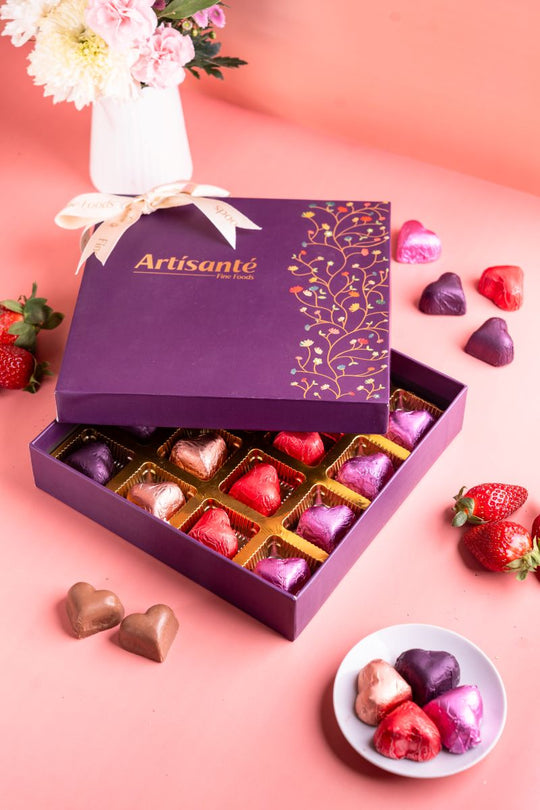 Box of Chocolate Hearts - Artisanté.in