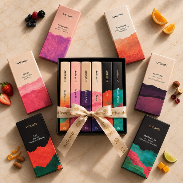 Mini Fruits & Berries, Tasting Library, Pack of 6 x 21g - Artisanté.in