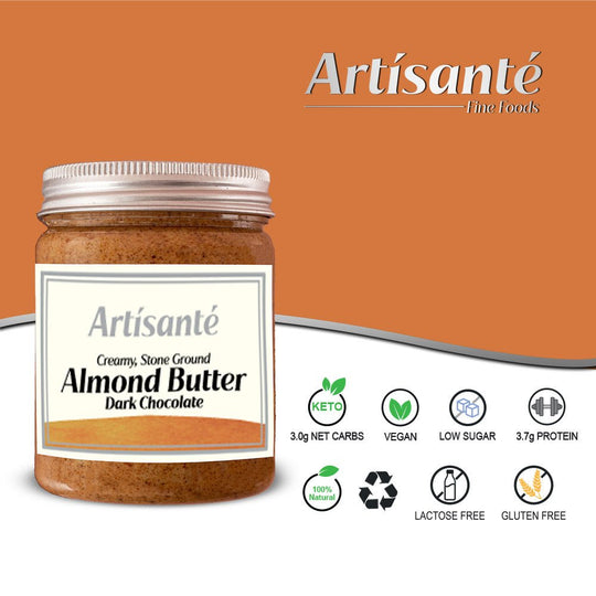 Almond Butter Dark Chocolate Information - Artisanté.in
