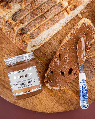 Almond Butter Dark Chocolate - Artisanté.in