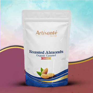 Caramelized Roasted Almonds | 170 Grams - Artisanté.in
