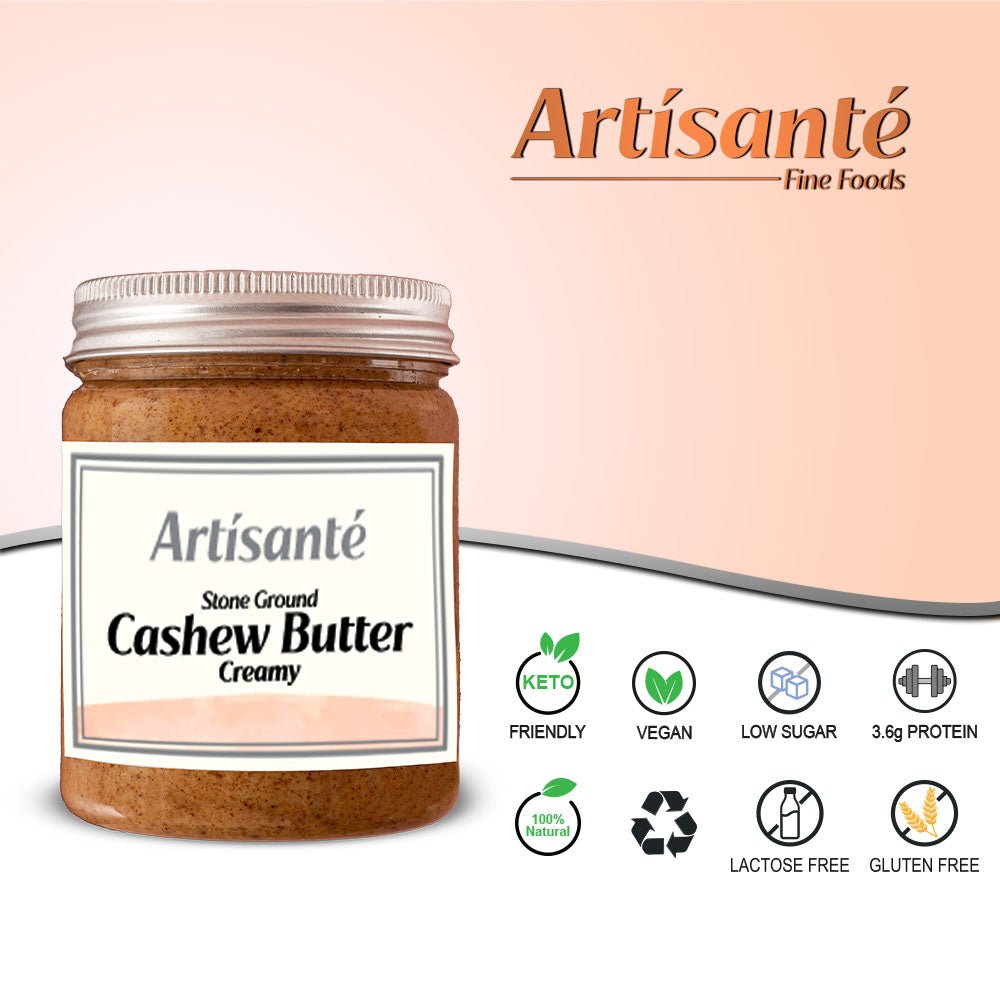 Cashew Butter Creamy - Artisanté.in
