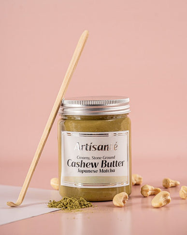 Cashew Butter Japanese Matcha - Artisanté.in