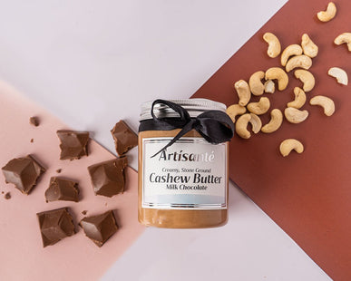 Cashew Butter Milk Chocolate - Artisanté.in
