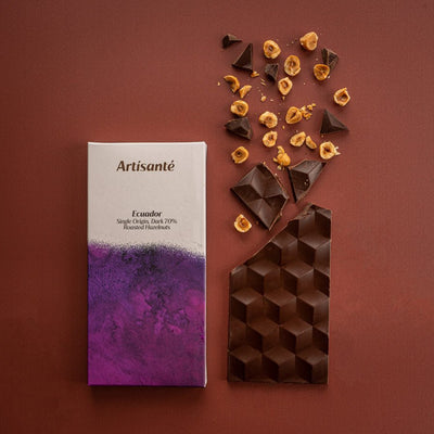 Ecuador Dark Chocolate- Single Origin - Artisanté.in