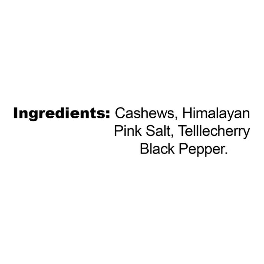 Roasted Cahews with Salt & Black Pepper | 170 Grams - Artisanté.in