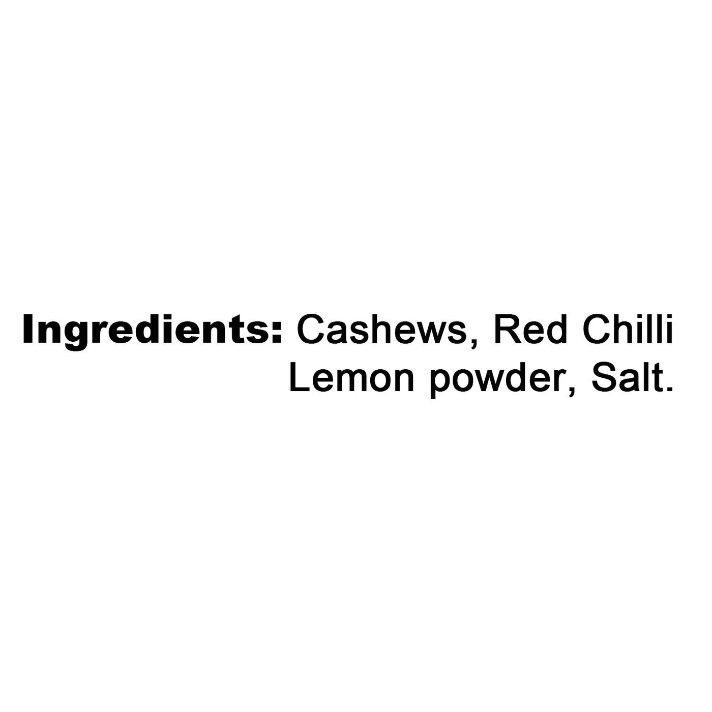 Roasted Cashews with Chilli & Lemon | 170 Grams - Artisanté.in