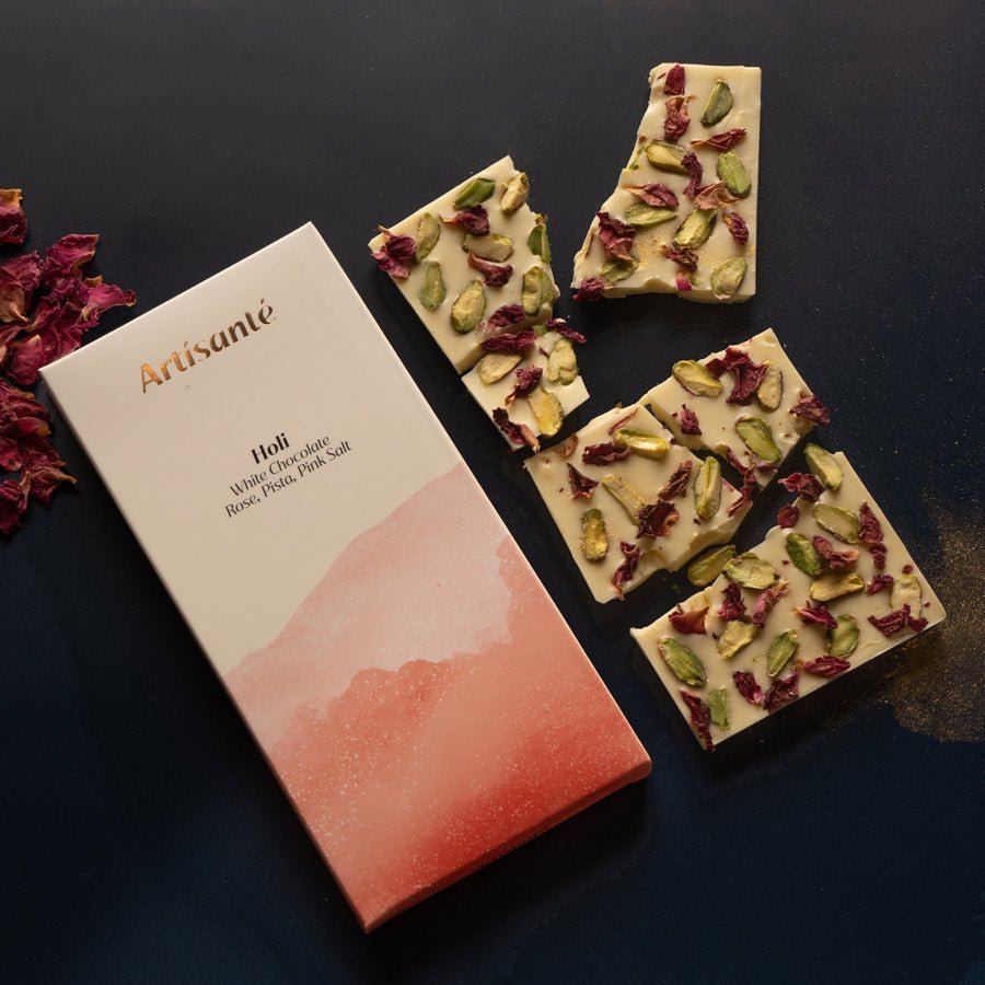 Seaside Chocolate Romance. Chocolates with Salt Gift Box - Artisanté.in
