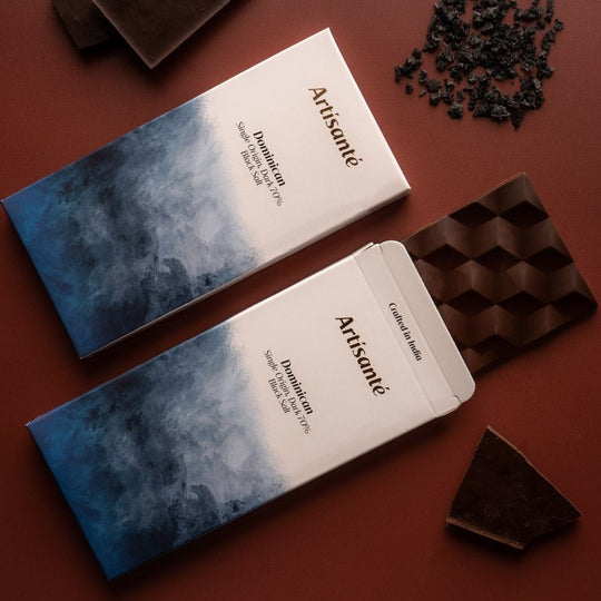 Seaside Chocolate Romance. Chocolates with Salt Gift Box - Artisanté.in