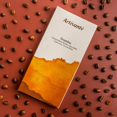 Tiramisu Caramel Chocolate Bar - Artisanté.in